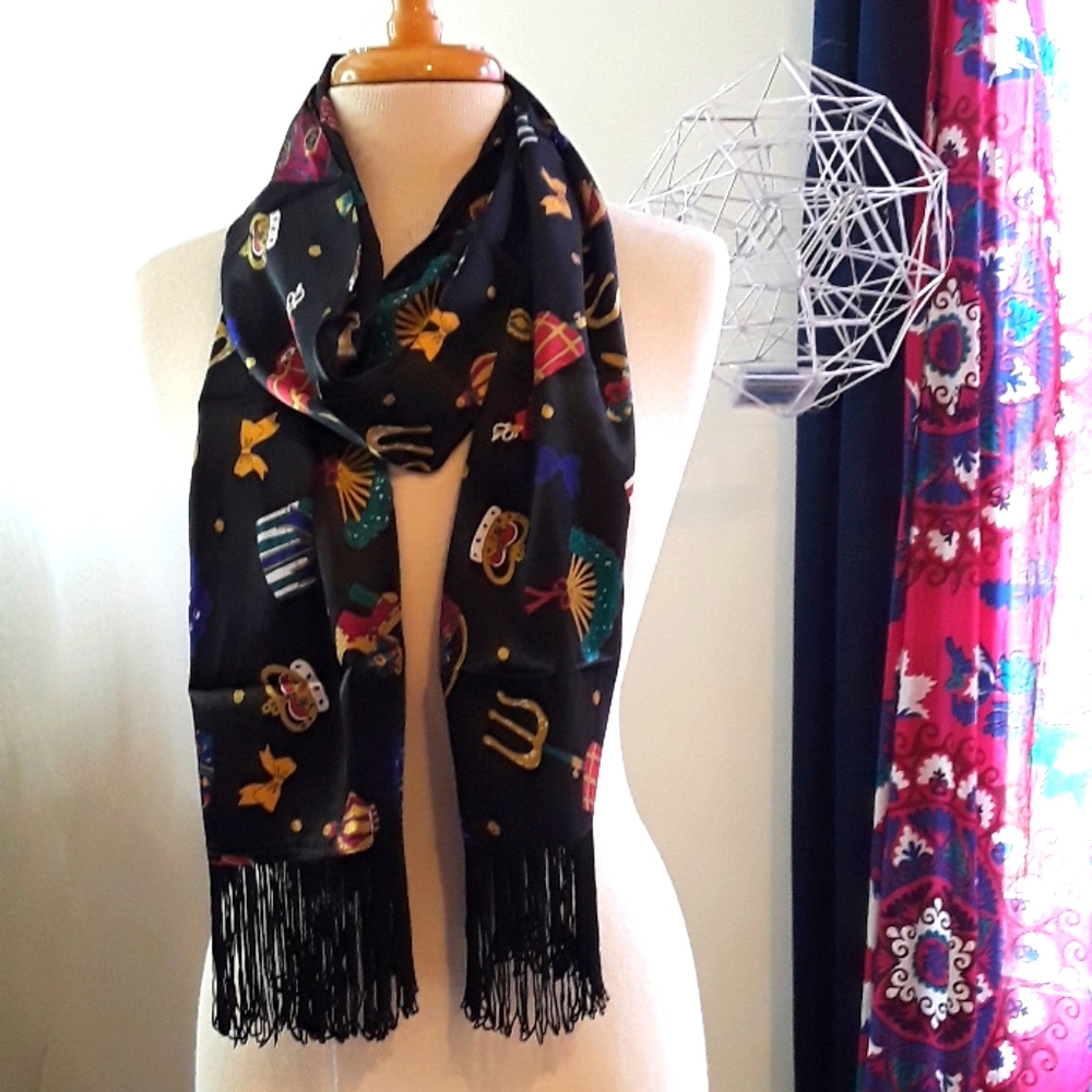 Vintage Diane Von Furstenburg DVF scarf NWT